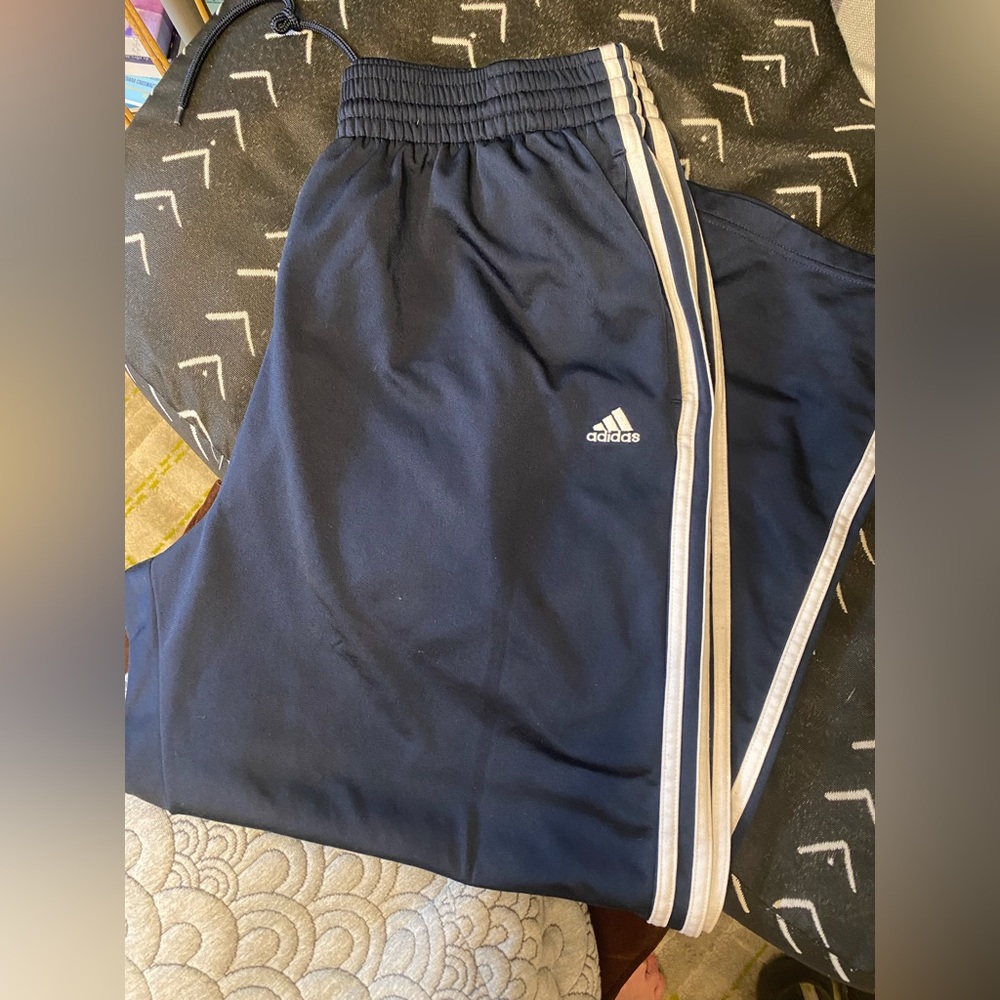 Adidas retro sport or leisure pants barely worn